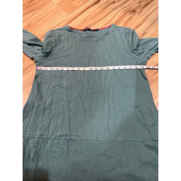 Gudrun Sjoden cotton tunic pockets discoloration size Large - Picture 6 of 10